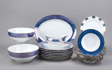 Dinner service for 7 persons, 31