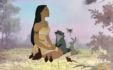 Disney Pocahontas Sericel Limited Edition Animation Art