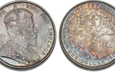 Dollar 1903 B, incuse mintmark, Prid. 1, KM 25, attractive toning -...