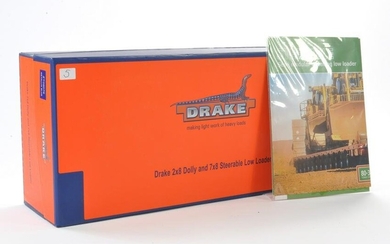 Drake Collectibles 1/50 high detail model truck issue comprising No. ZT09076 Drake 2 x 8 Dolly and 7
