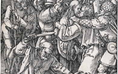 Dürer, Albrecht (1471-1528 Nürnberg)Vertreibung der Händler; Gefangennahme Christi