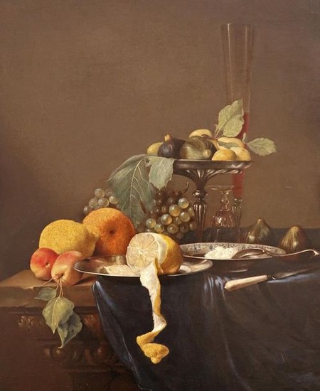 Dutch School 17th/18th Century Still life of figs,…