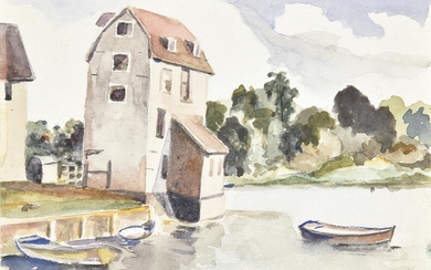 λ Elwin Hawthorne (British 1905-1954), Tide Mill