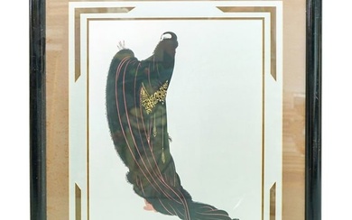 Erte (Romain de Tirtoff, Russian/French, 1892-1990) "Soiree" Serigraph Poster
