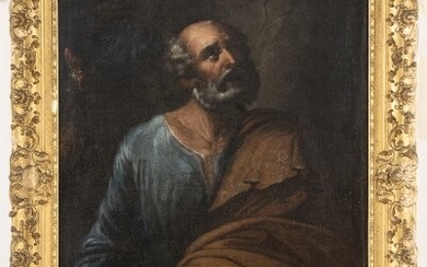 FRENCH CARAVAGGESQUE PAINTER, FIRST QUARTER OF THE 17th CENTURY Saint...