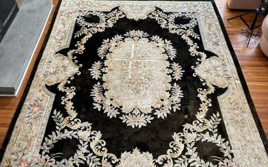 FRENCH STYLE SILK SCULPTED CARPET