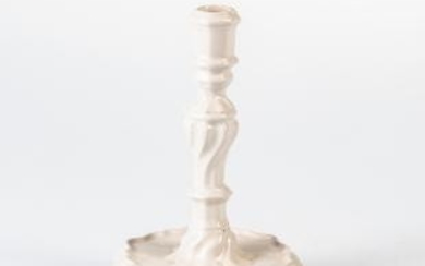 Faience Rococo Candlestick