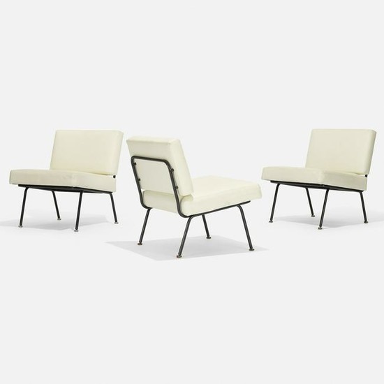 Florence Knoll, lounge chairs model 31, set of three