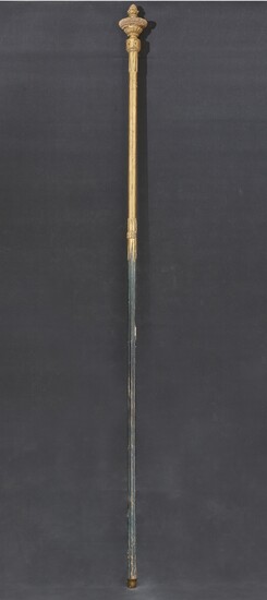 Four parade sticks 18th-19th Century