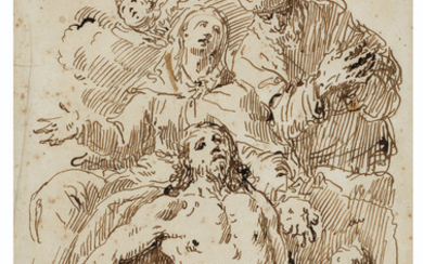 Francesco Salvator Fontebasso (Venice 1707-1769), The Lamentation of Christ