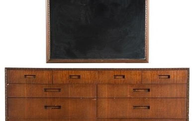 Frank Lloyd Wright Designed Dresser & Mirror
