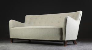 Fritz Hansen. Free-standing sofa model 1669