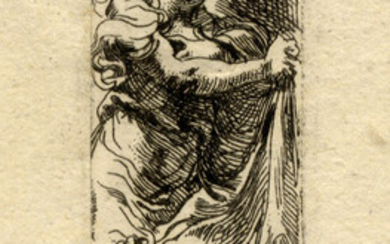 Gaetano Gandolfi (S. Matteo della Decima, 1734 - Bologna, 1802), Figura in piedi con faretra (Dianà). 1775 ca.
