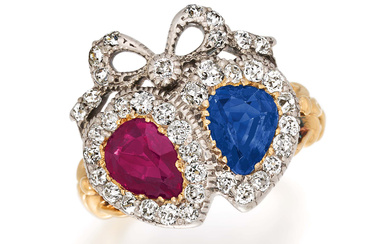 Gemstone-Diamond-Ring
