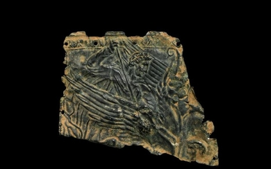 Greek Repoussé Plaque Fragment with Perseus