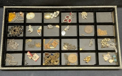 Group 24+ Vintage Jewelry Makers Lot