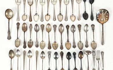 Group of 46 Various Sterling Silverware Pieces