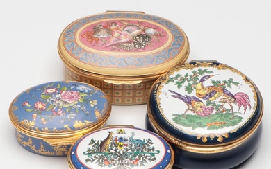 Halcyon Days with Crummles & Co. Limited Edition and Other English Enamel Boxes