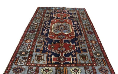 Hand-Knotted New Persian Malayer Pure Wool Oriental Rug