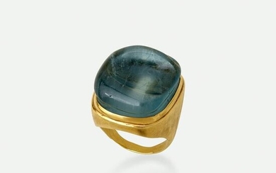 Haroldo Burle Marx, Forma livre aquamarine ring