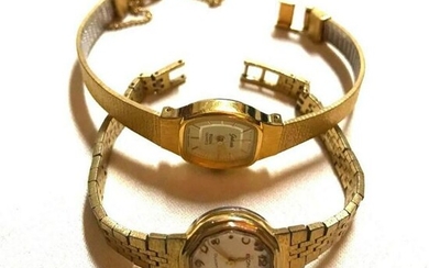 Hobbyist Pair of Elgin Wristwatches, Parts, Repair