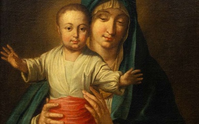 Hollandse School (18e eeuw), Madonna met kind
