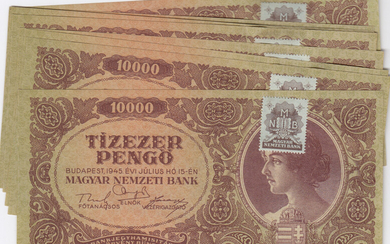 Hungary 10 000 Pengö 1945 (10)