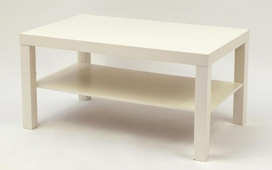 Ikea Lack coffee table, 45cm H x 90cm W x 55cm D