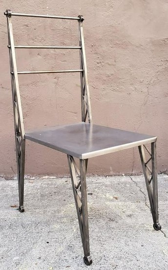 Industrial Metal side Chair