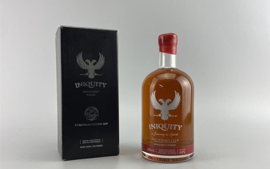 Iniquity ''The Whisky Club Christmas Edition 2019'' Single Malt South...