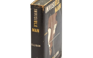 Inscribed first edition of Ellison's Invisible Man