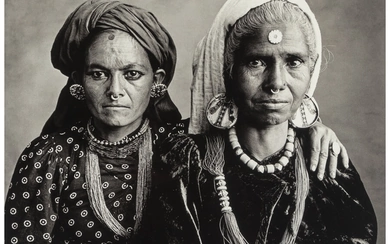 Irving Penn (1917-2009), Two Nepal Women with Nose Rings (1967)
