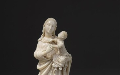 Italie, XVIIe- XVIIIe siècle Vierge à l'Enfant... - Lot 68 - Daguerre