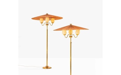 Itsu (Edited by, 20th c.) Pair of floor lamps