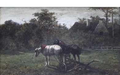 JOHANNES MARTINUS (JAN) VROLYK (1845-1894) FAR HORSES: THE M...