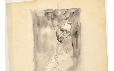 Jacques VILLON 1875 - 1963 Portrait de Raymond Duchamp-Villon - circa 1911