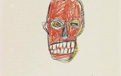 Jean-Michel Basquiat (1960-1988) Drawing On Paper