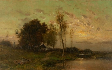John Francis Murphy (American, 1853-1921) "Autumn"
