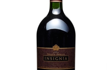 Joseph Phelps, Insignia 1994, Napa Valley Good appearance Levels base of neck or better In original carton Obtained on release and offered in original packaging, unopened until inspection by Christie’s specialists. Stored in a purpose-built...