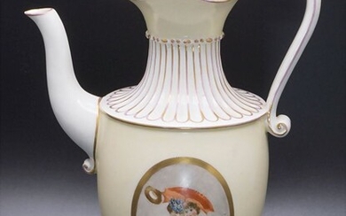 Kaffeekanne / A coffee pot, Meissen, um 1840