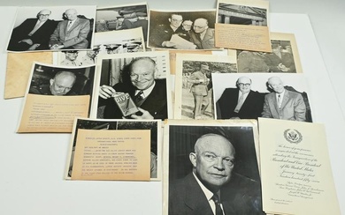 LARGE EISENHOWER PHOTOGRAPH GROUP FROM THE HARVEY COLLECTION