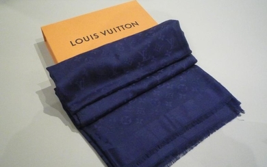 LOUIS VUITTON ETOLE bleu encre à décor du monogramme