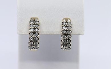 Ladies Diamond Earrings (0.75cttw)