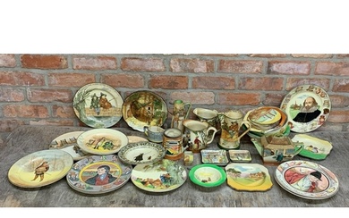 Large collection of Royal Doulton Series Ware porcelain to i...