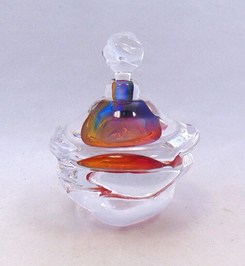 Leon Applebaum art glass perfume