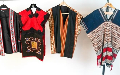 Lot of 4 Vintage Ethnographic Jackets