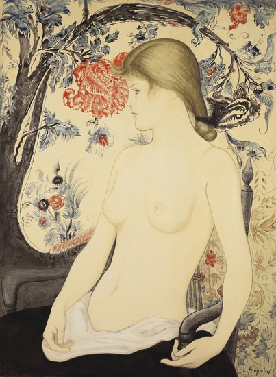 Louis Anquetin (1861-1932), Portrait de Juliette Vary