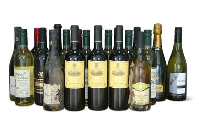 MIXED LOT OF GOOD DRINKING WINE. (21 bottles)