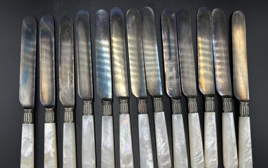 Mother of pearl knives, J. E. Caldwell and Co.