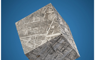 Muonionalusta Meteorite Cube Iron, IVA Norrbottens, Sweden - (67°...